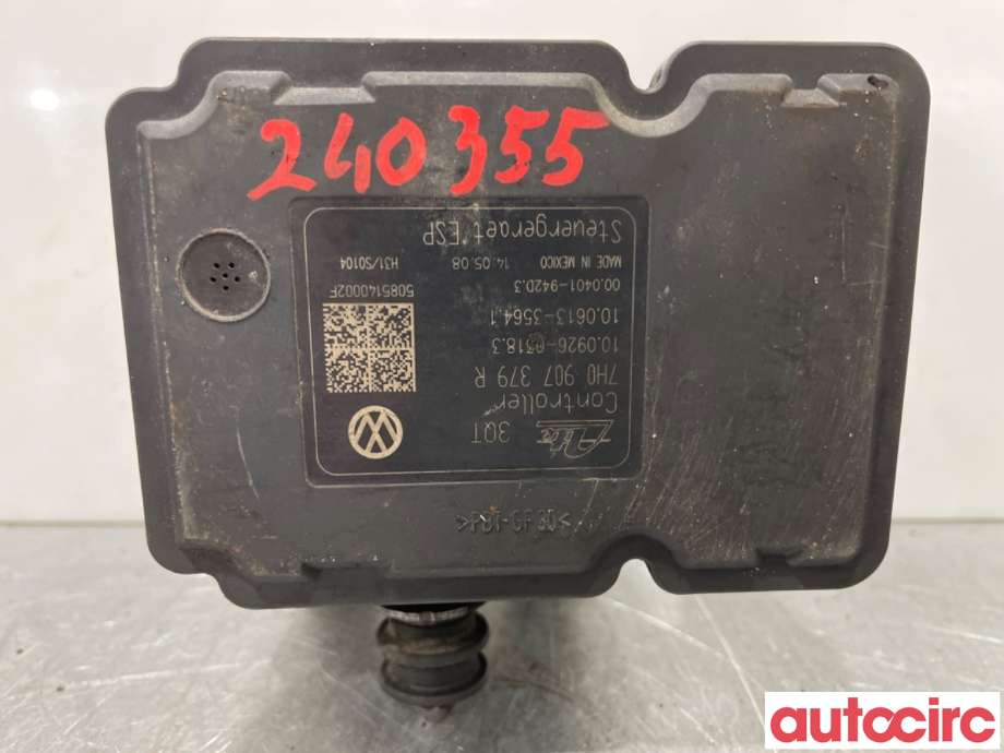 ABS sentral til VW Transporter / Caravelle 2003-2009 (Fase 1) (T5) (T5) (VOLKSWAGEN|7H0614517B|100926-03183)