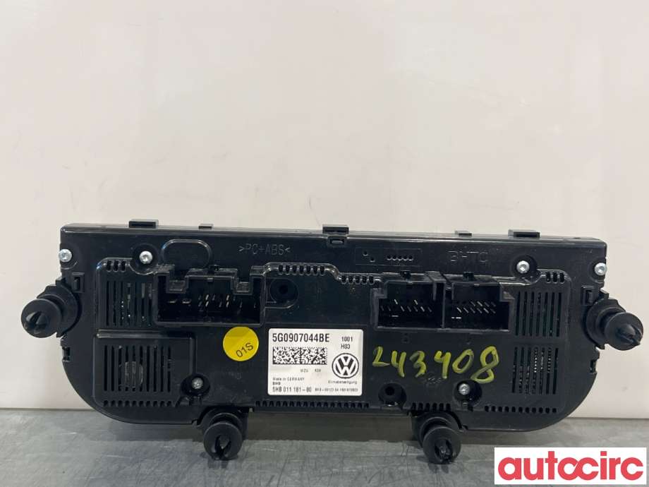 Varmeapparat betjening til VW Golf VII 2012-2017 (Fase 1) (VOLKSWAGEN|5G0907044BE|)