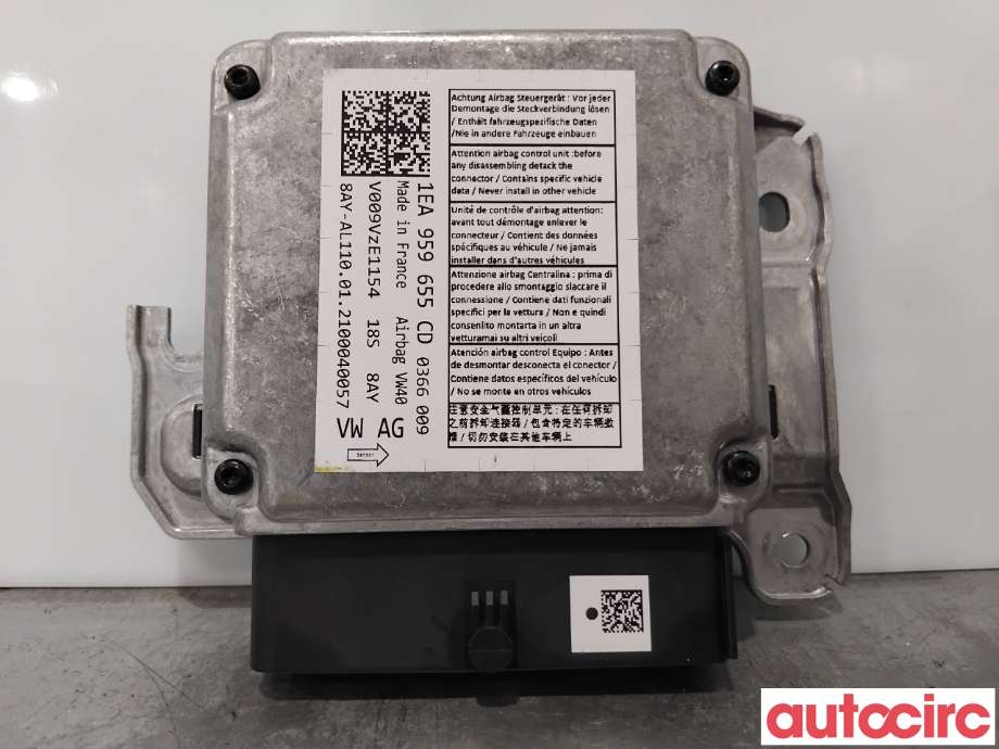 Airbag elektronikk til VW ID.3, 2020-->> (VOLKSWAGEN|1EA959655CD)