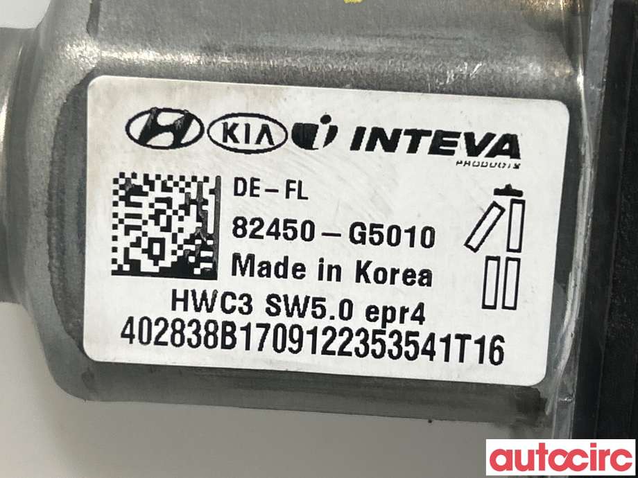 Ruteheis venstre foran til Kia Niro 2016-2021 (KIA|82450G5010|402838B|82450-G5010)