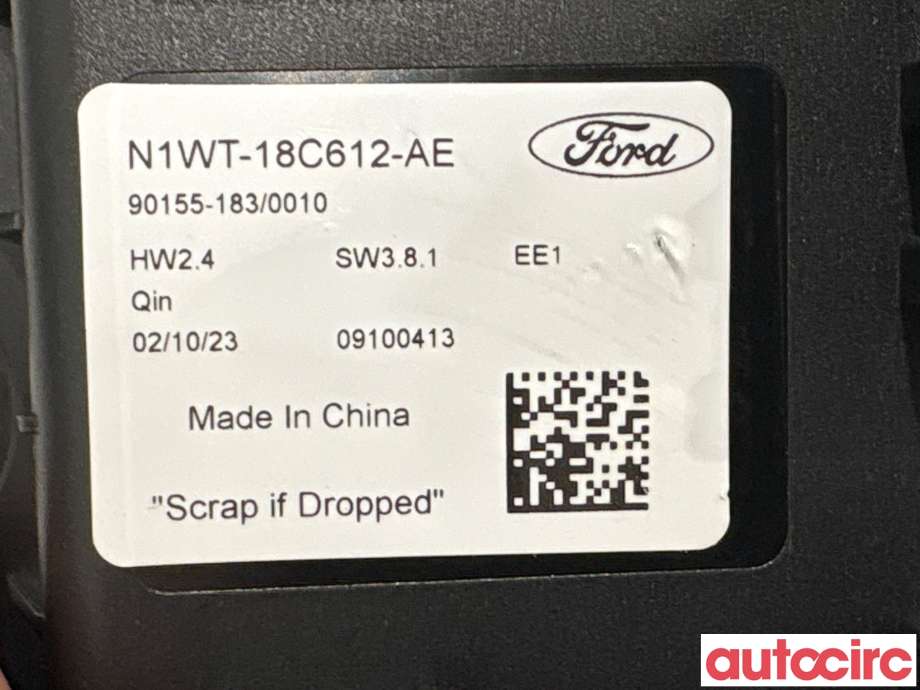 Styreenhet klima/aircondition til Ford Ranger / Ranger Raptor 2022-->>  (FORD|2613474|90155-183|N1WT-18C612-AE)