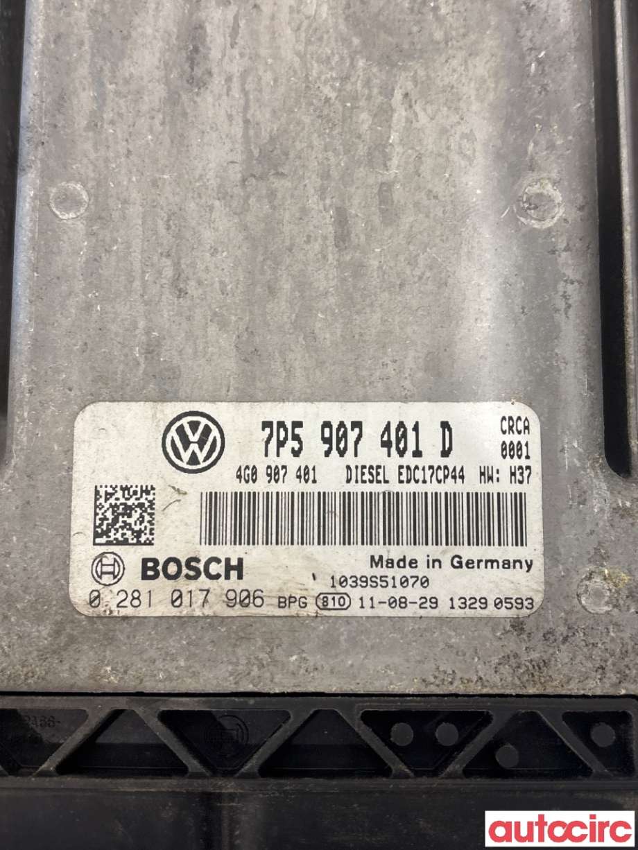 Styreenhet motor til Porsche Cayenne 2010-2017 (92A) (92A) (PORSCHE|958997401B|0281017906|7P5907401D)