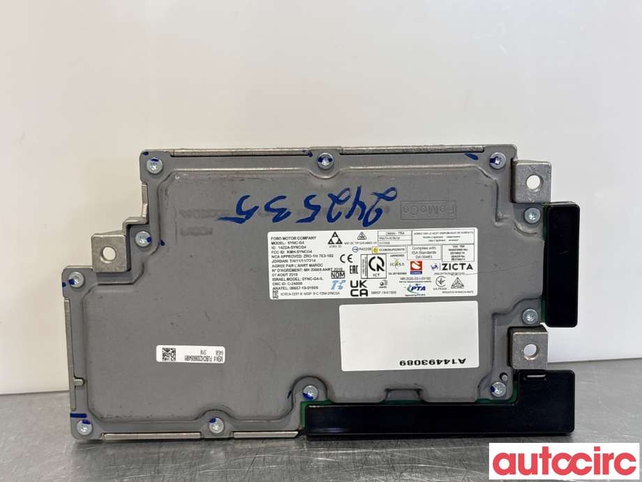 Styreenhet diverse til Ford Ranger / Ranger Raptor 2022-->> (FORD|2759967||MU5T-14G670-SYM)