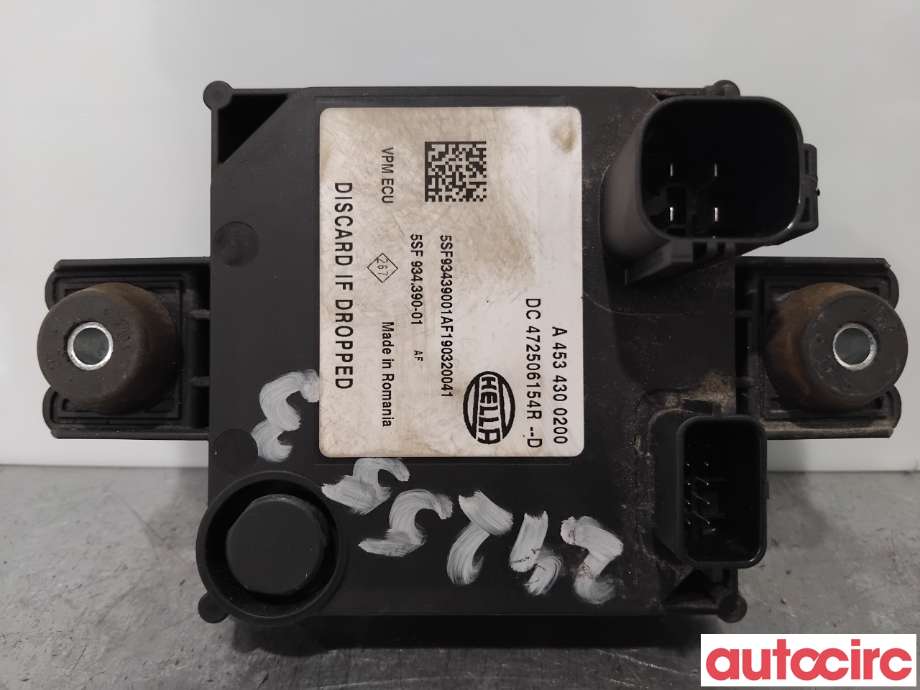 Styreenhet diverse til Renault Kangoo 2008-2021 (Type II) (RENAULT|472506154R|5SF934390-01)