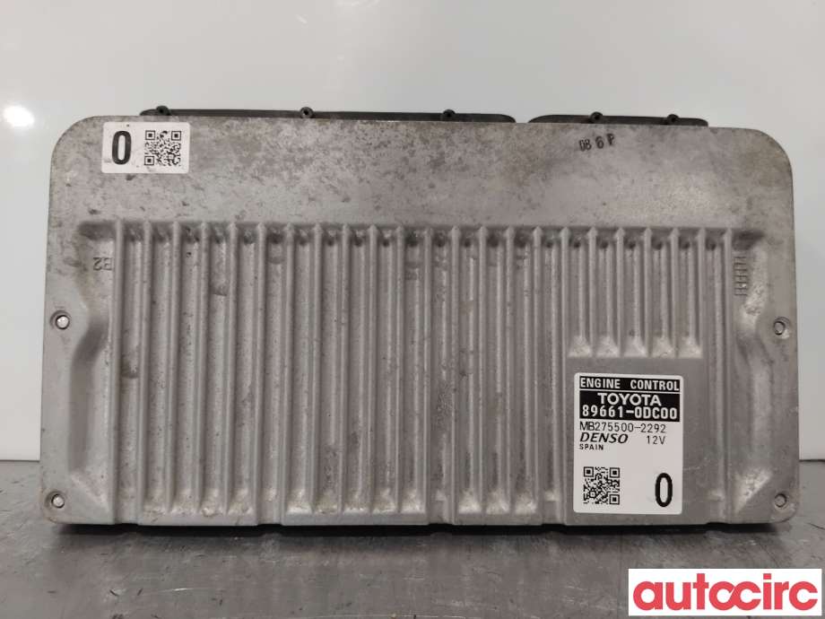 Styreenhet motor til Toyota Yaris 2012-2014 (Type III, Fase 1)  (TOYOTA|896610DC00|MB275500-2292|89661-0DC00)