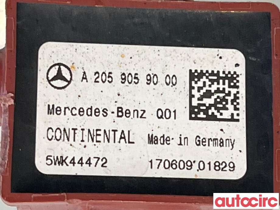 Sensor radar til Mercedes C-Klasse 2014-2018 (Fase 1) (W205) (W205) (MERCEDES|A2059059119|5WK44472|A2059059000)