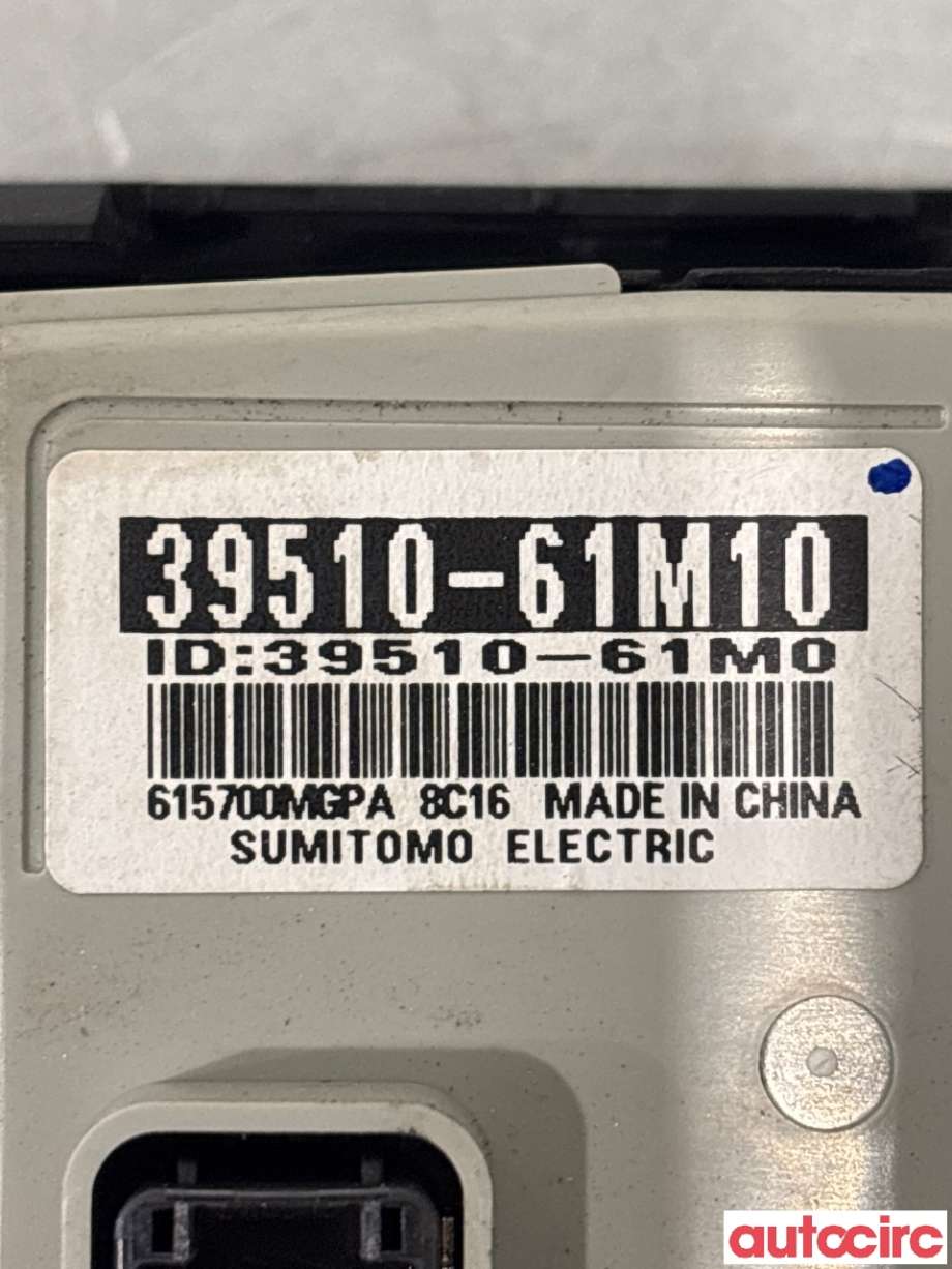 Varmeapparat betjening til Suzuki SX4 S-CROSS 2013-->> (Type II)  (SUZUKI|39510-61M00-BKZ||39510-61M10)