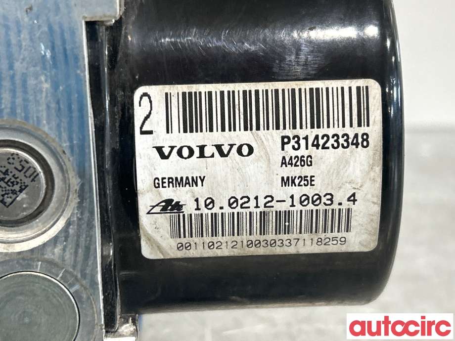ABS sentral til Volvo V60/V60 CC 2013-2018 (Type I, Fase 2) (VOLVO|31423350|100212-10034|31423348)