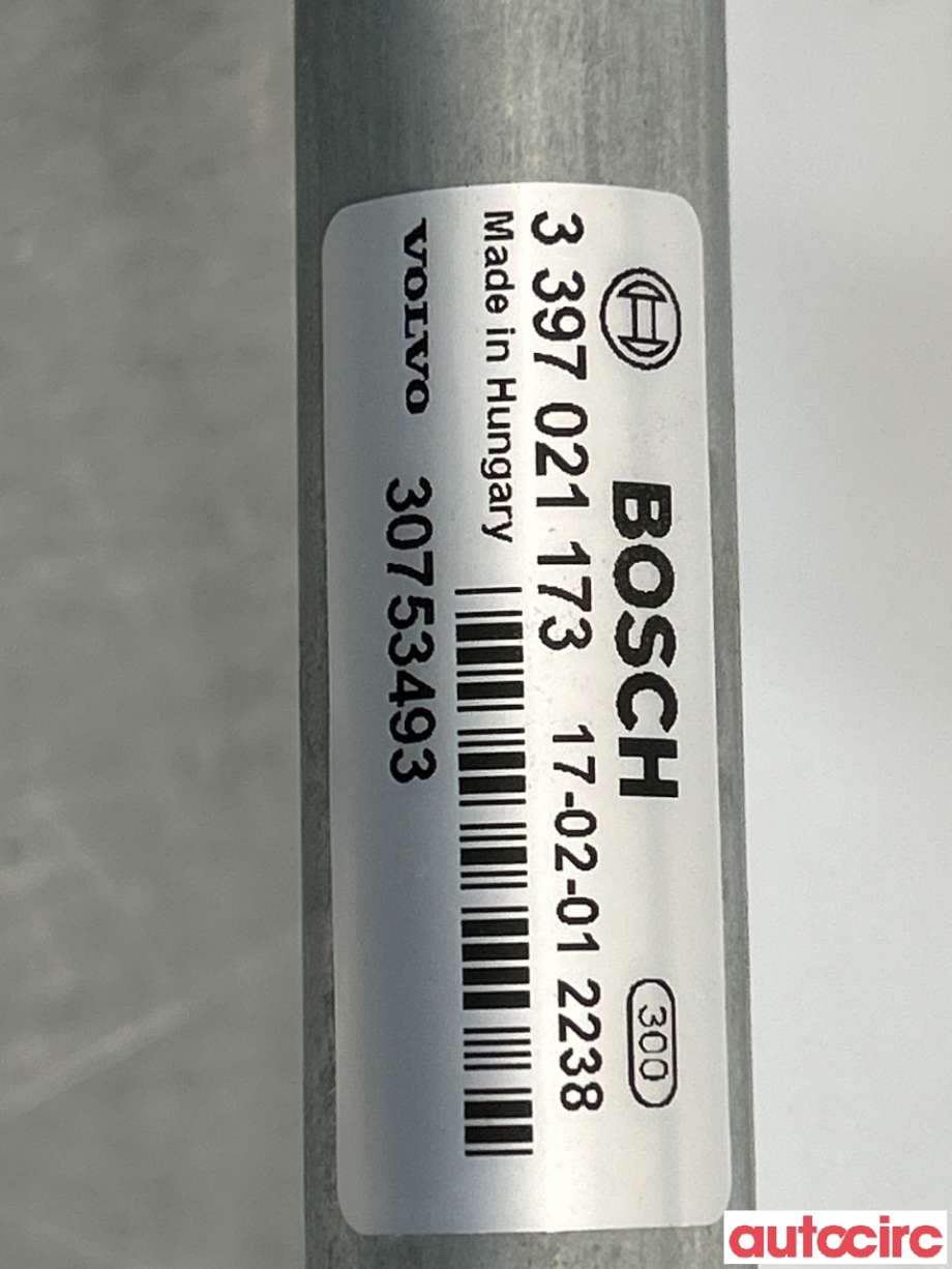 Viskermotor frontrute til Volvo V60/V60 CC 2013-2018 (Type I, Fase 2)  (VOLVO|30753493|)