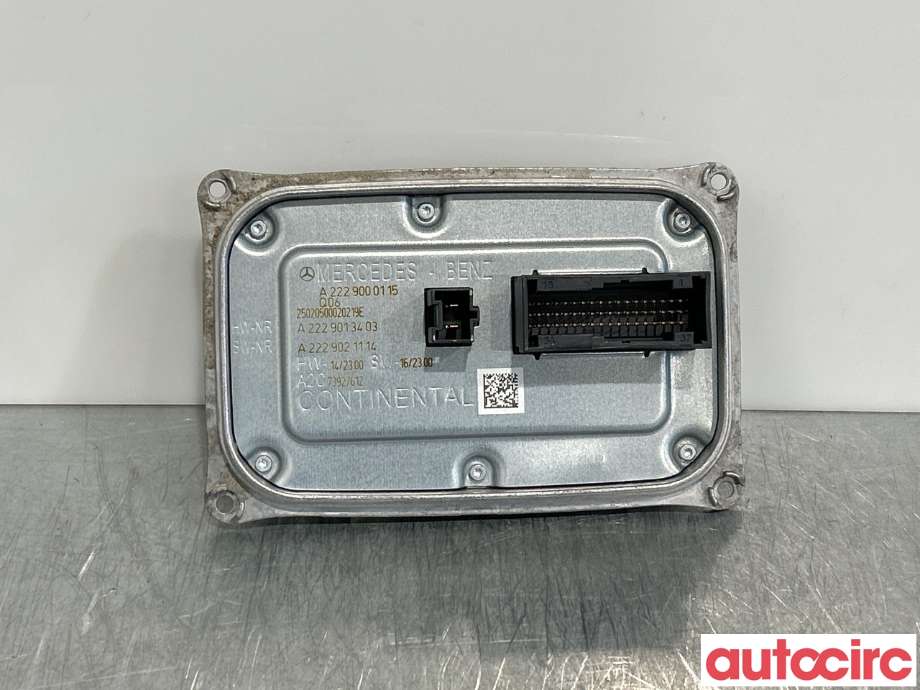 Styreenhet xenon/ballast til Mercedes C-Klasse, 2014-2018 (Fase 1) (W205) (W205) (MERCEDES|A2229000115)