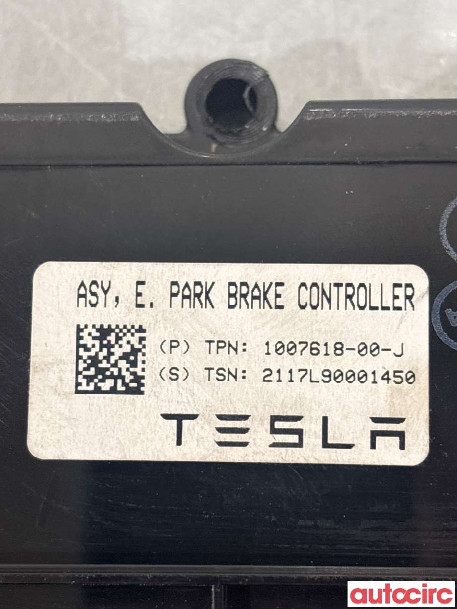 Styreenhet elektrisk parkbrems (EPB - Electric Parking Brake) til Tesla Model S 2016-2021 (Fase 2) (TESLA|1007618-00-J|)