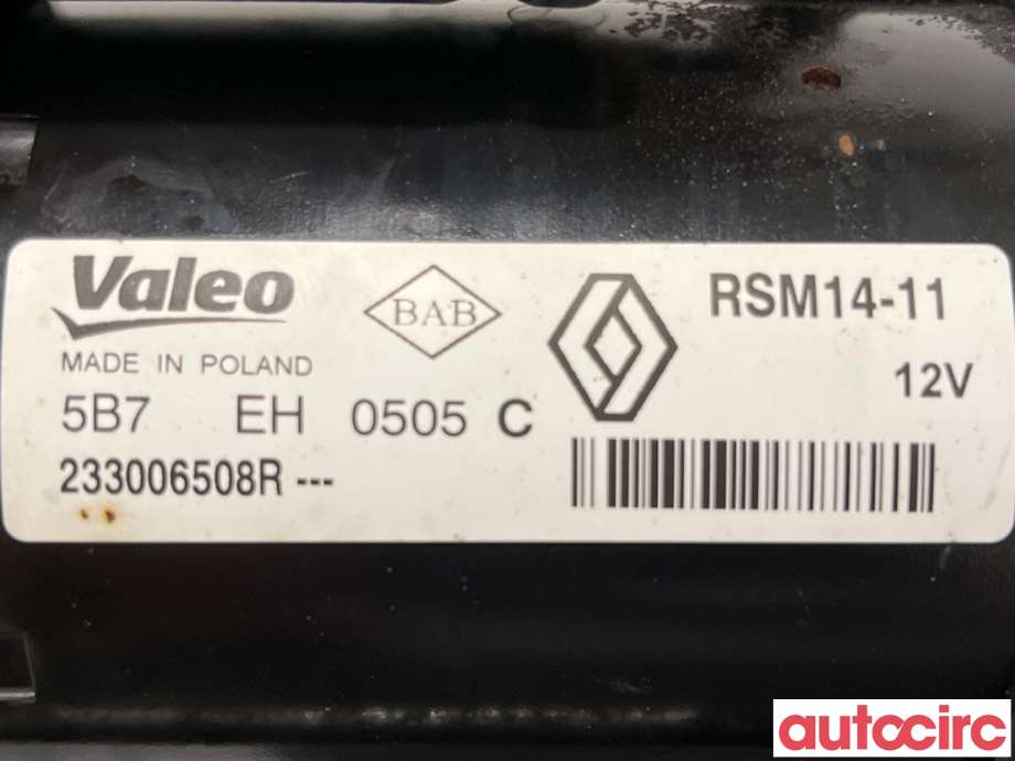 Starter diesel til Mercedes Citan 2012-2021 (W415) (W415) (MERCEDES|A4159065600|RSM14-11|233006508R)