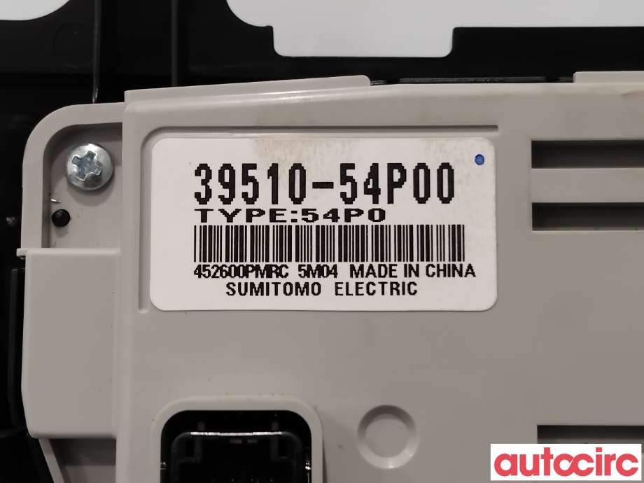 Varmeapparat betjening til Suzuki Vitara 2015-->> (Type IV)  (SUZUKI|39510-54P00|)