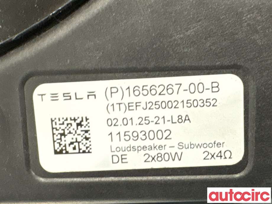 Bilstereo høyttaler til Tesla Model Y 2021-2024 (Type I)  (TESLA|1656267-00-B|)
