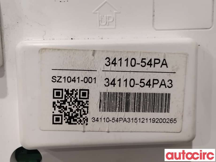 Instrumentpanel til Suzuki Vitara 2015-->> (Type IV)  (SUZUKI|34100-54PR4|SZ1041-001|34110-54PA3)