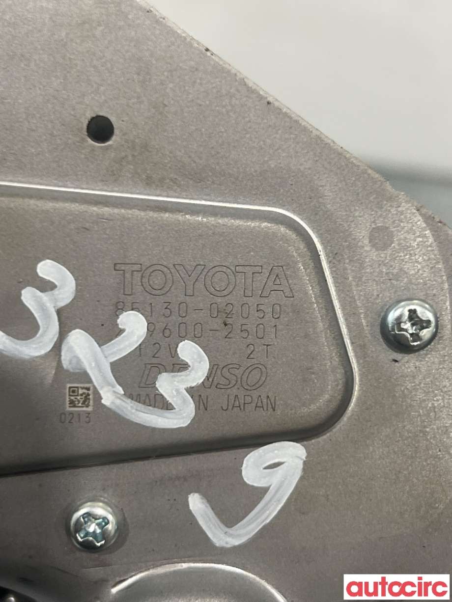 Viskermotor bakrute til Toyota Auris 2015-2019 (Type II, Fase 2)  (TOYOTA|8513002050|259600-2501|85130-02050)