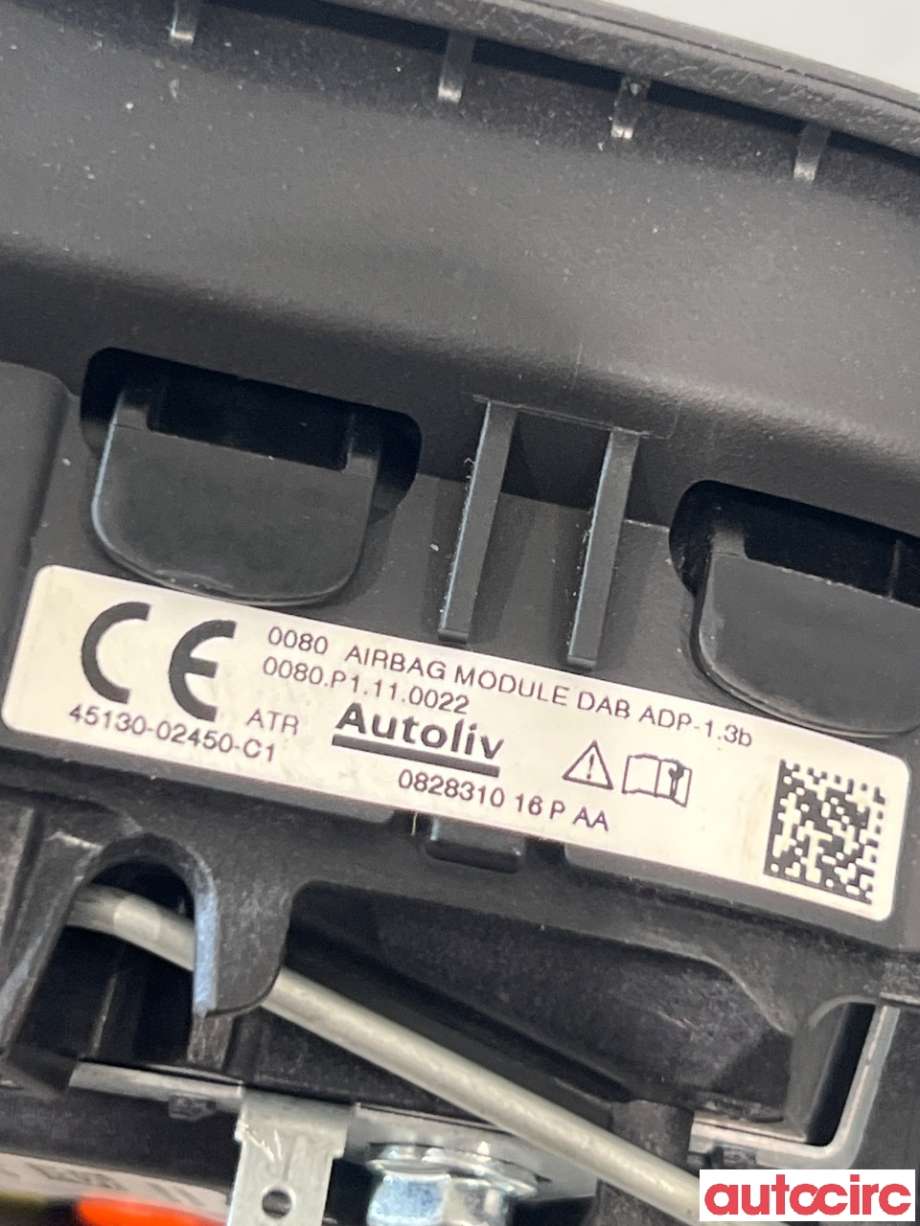 Airbag rattpute til Toyota Auris 2015-2019 (Type II, Fase 2) (TOYOTA|4513002450C1||45130-02450-C1)