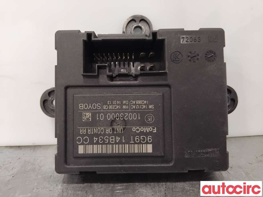 Styreenhet dør venstre foran til Volvo XC60 2008-2013 (Type I, Fase 1) (VOLVO|31318368|1002300001|9G9T14B534CC)