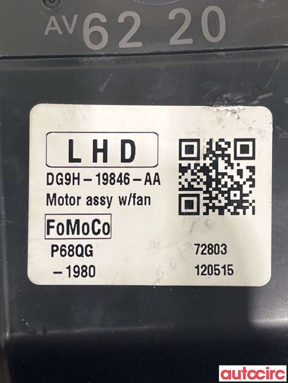 Varmeapparat motor til Ford Mondeo 2014-2019 (Type V, Fase 1)  (FORD|5201308|DG9H-19846-AB|)