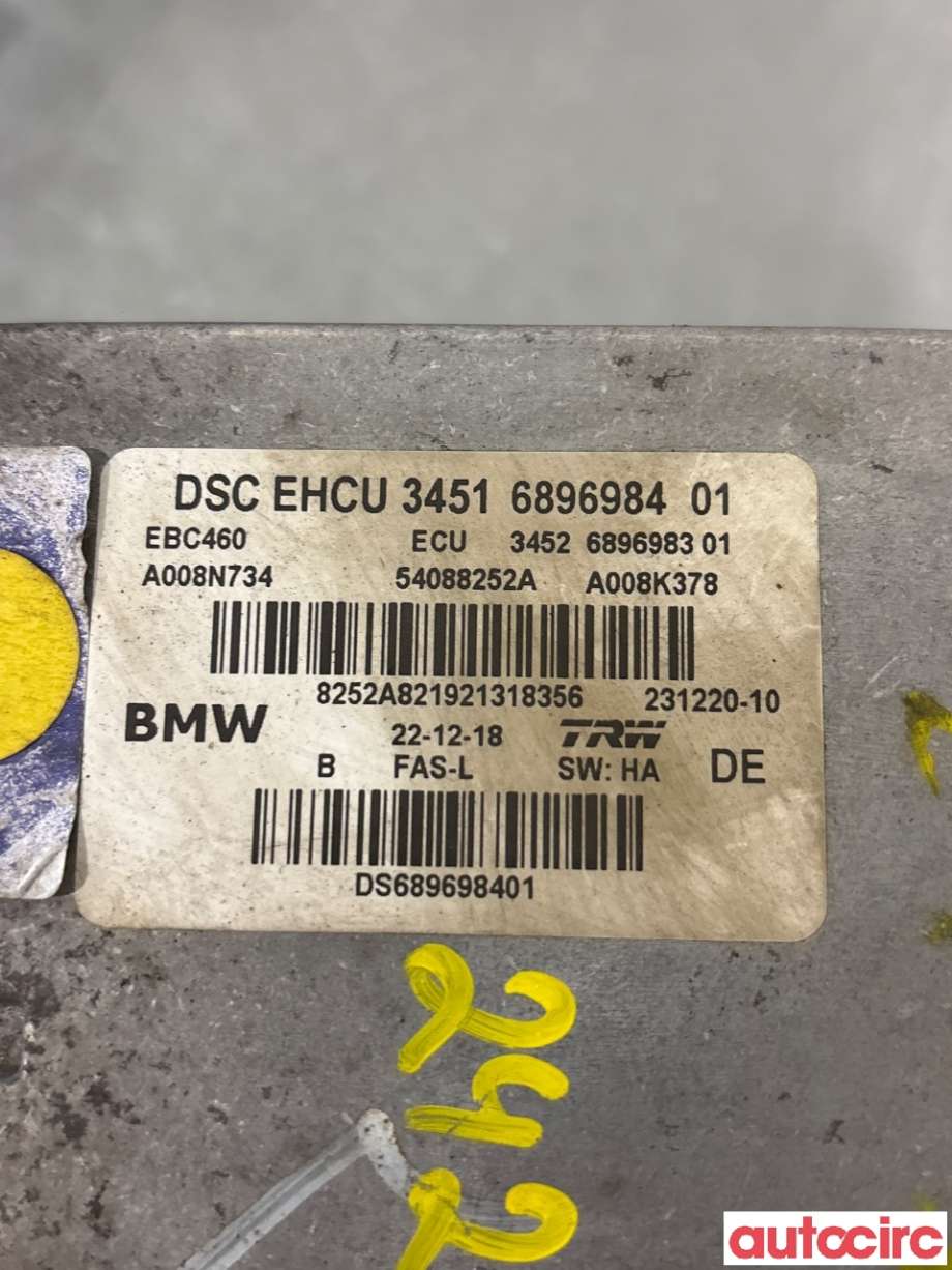ABS sentral til BMW 5-Serie 2017-->> (G30/G31) (G30/G31) (BMW|34515A36089|54088252A|34516896984)