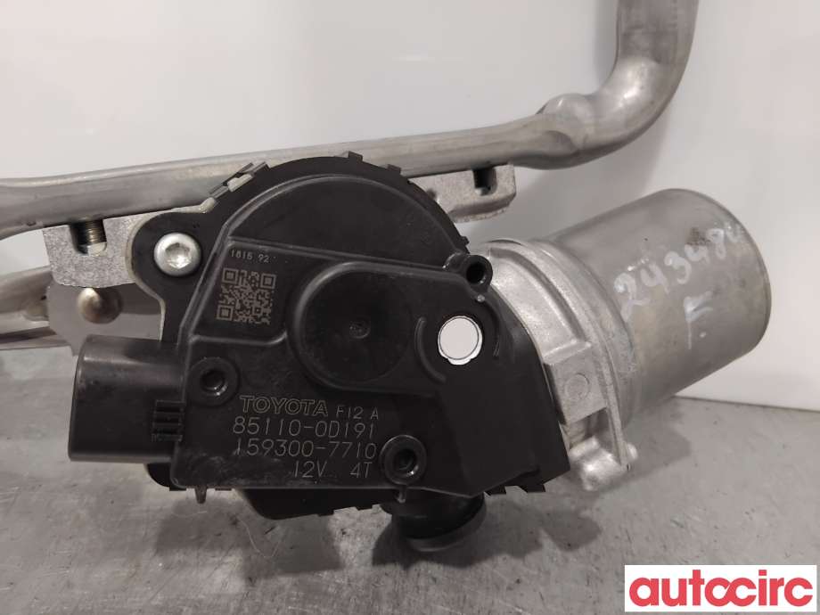 Viskermotor frontrute til Toyota Yaris 2014-2020 (Type III, Fase 2)  (TOYOTA|851100D191|159300-7710|85110-0D191)