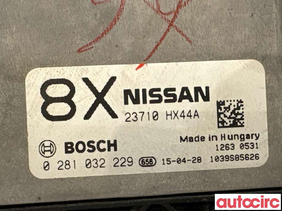 Styreenhet motor til Nissan X-Trail 2014-2022 (T32) (T32) (NISSAN|23710HX44A|0281032229)