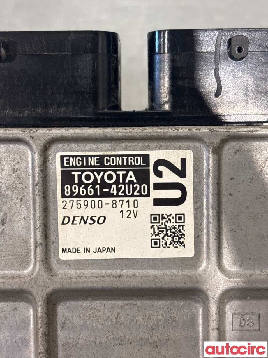 Styreenhet motor til Toyota RAV4 2013-2015 (Type IV, Fase 1)  (TOYOTA|8966142U20|275900-8710|89661-42U20)