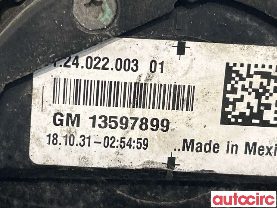 Sirkulasjonspumpe til Opel Ampera-e 2017-->> (Type II) (OPEL|13597899)