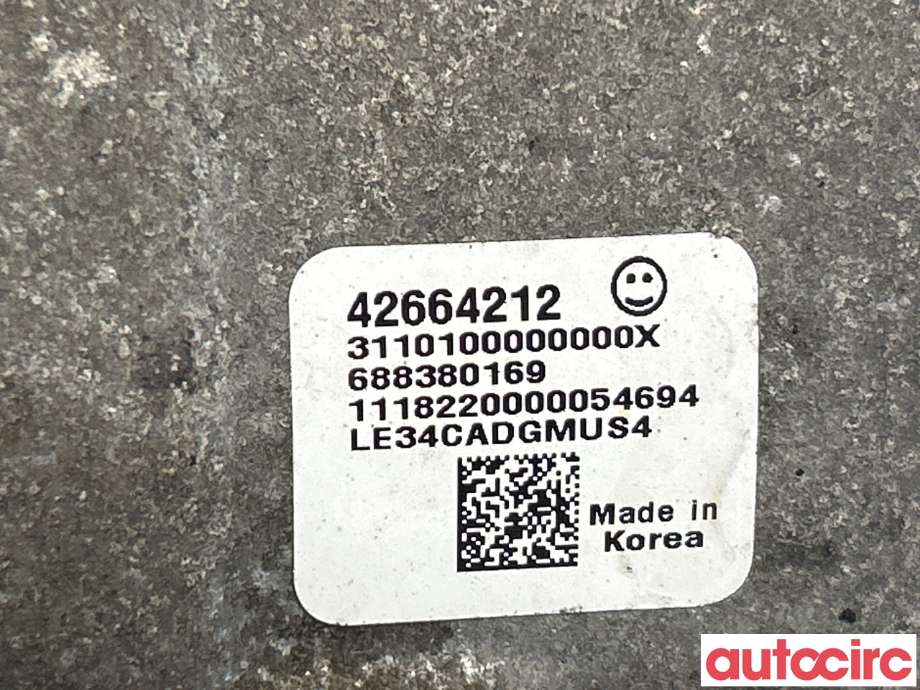 Aircondition kompressor til Opel Ampera-e 2017-->> (Type II)  (OPEL|42502600|688380169|42664212)