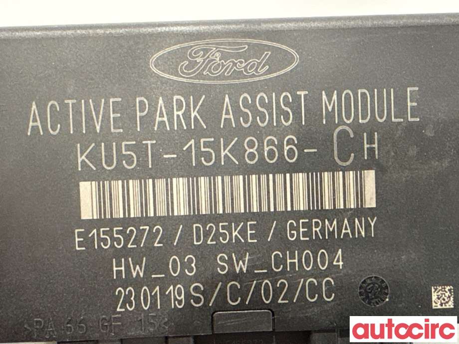 Styreenhet parkering til Ford Focus 2018-->> (Type IV) (FORD|2398033|E155272|KU5T-15K866-CH)