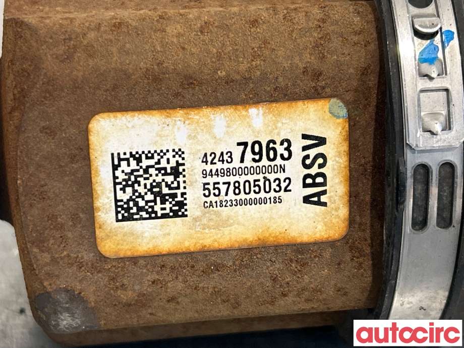 Drivaksel høyre foran, elbil til Opel Ampera-e 2017-->> (Type II) (OPEL|42437963|557805032)