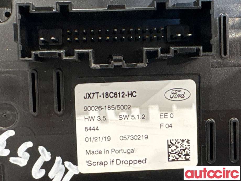 Varmeapparat betjening til Ford Focus 2018-->> (Type IV) (FORD|2470629|90026-185|JX7T-18C612-HC)