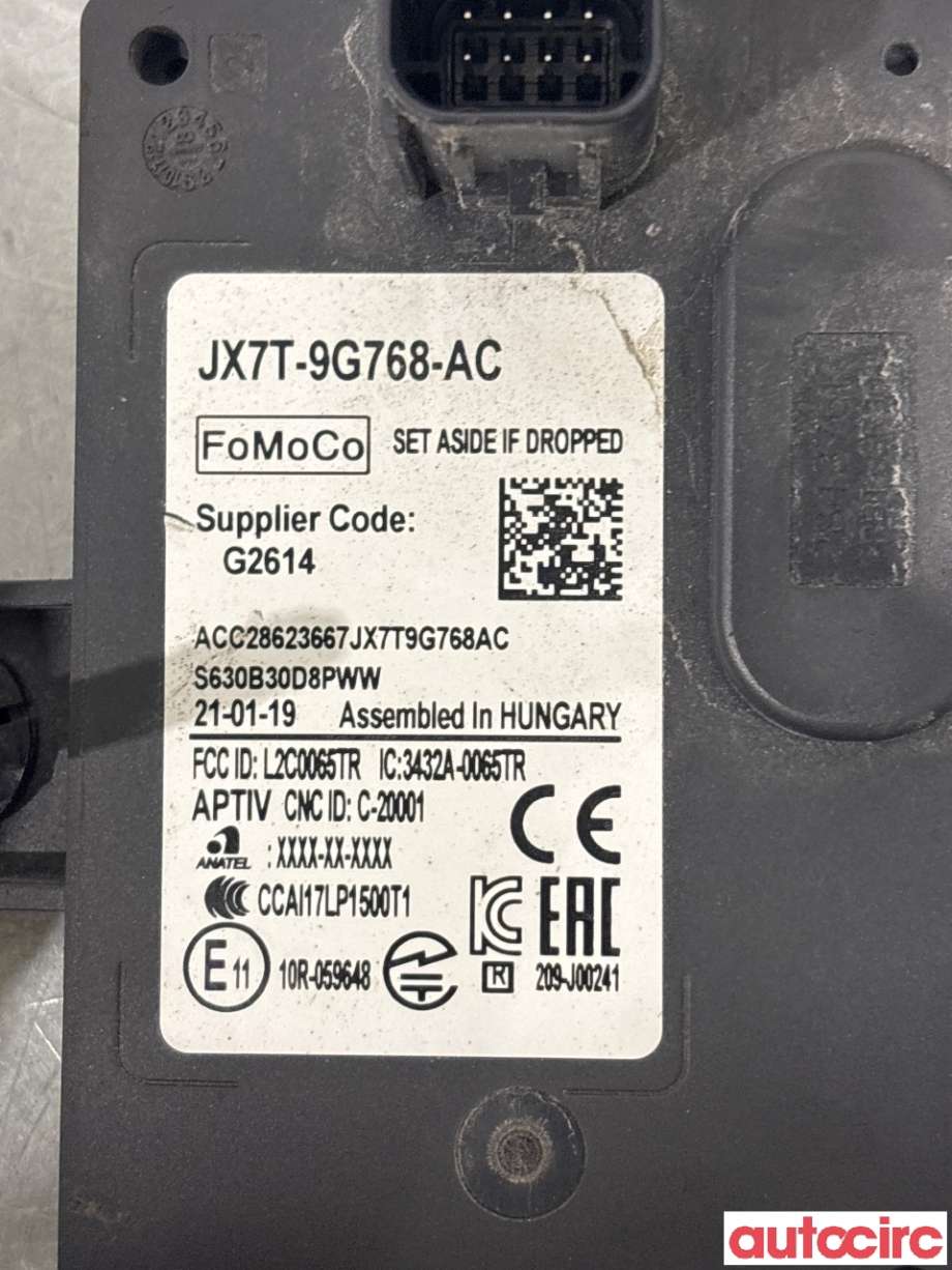 Sensor radar til Ford Focus 2018-->> (Type IV)  (FORD|2369174||JX7T-9G768-AC)