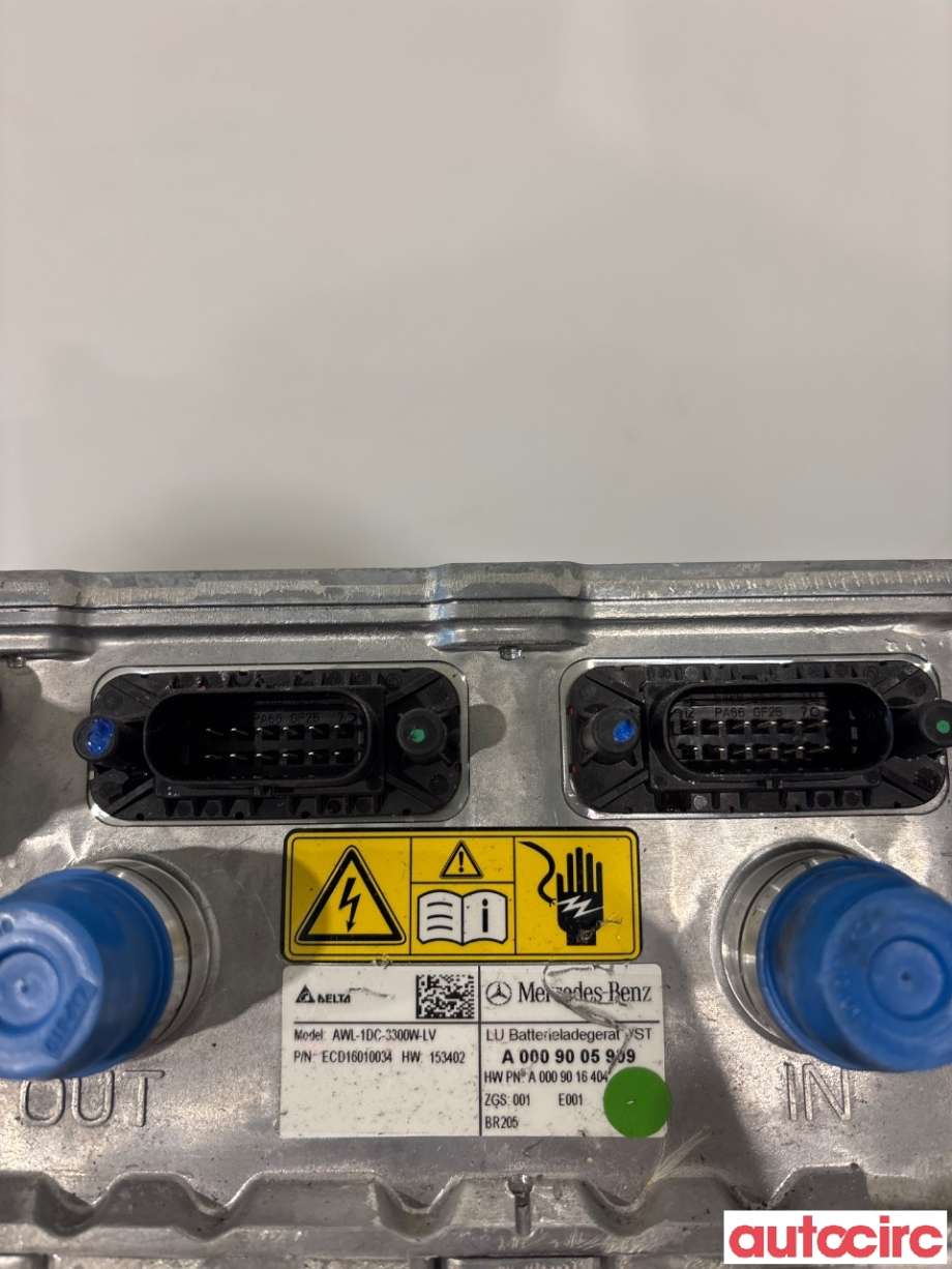 Batterilader (OBC - On Board Charger) til Mercedes C-Klasse 2014-2018 (Fase 1) (W205) (W205) (MERCEDES|A0009005909|AWL-1DC-3300W-LV)