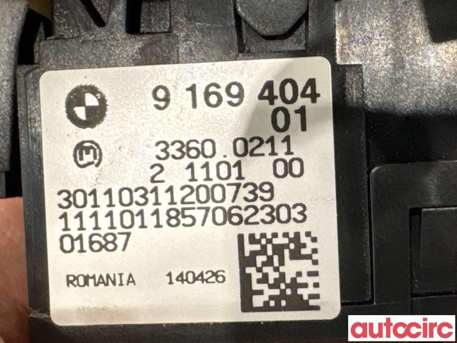 Bryter lys til BMW 3-Serie 2005-2011 (E90/E91/E92/E93) (E90/E91/E92/E93) (BMW|61319169404|33600211|9169404)