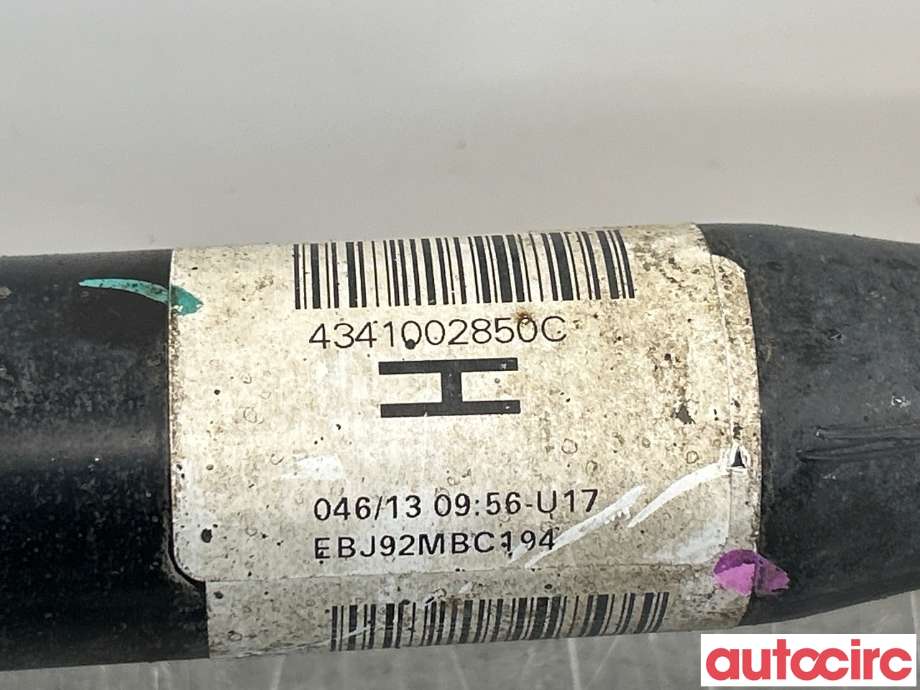 Drivaksel høyre foran, elbil til Toyota Auris 2013-2015 (Type II, Fase 1) (TOYOTA|4341002850||4341002850C)