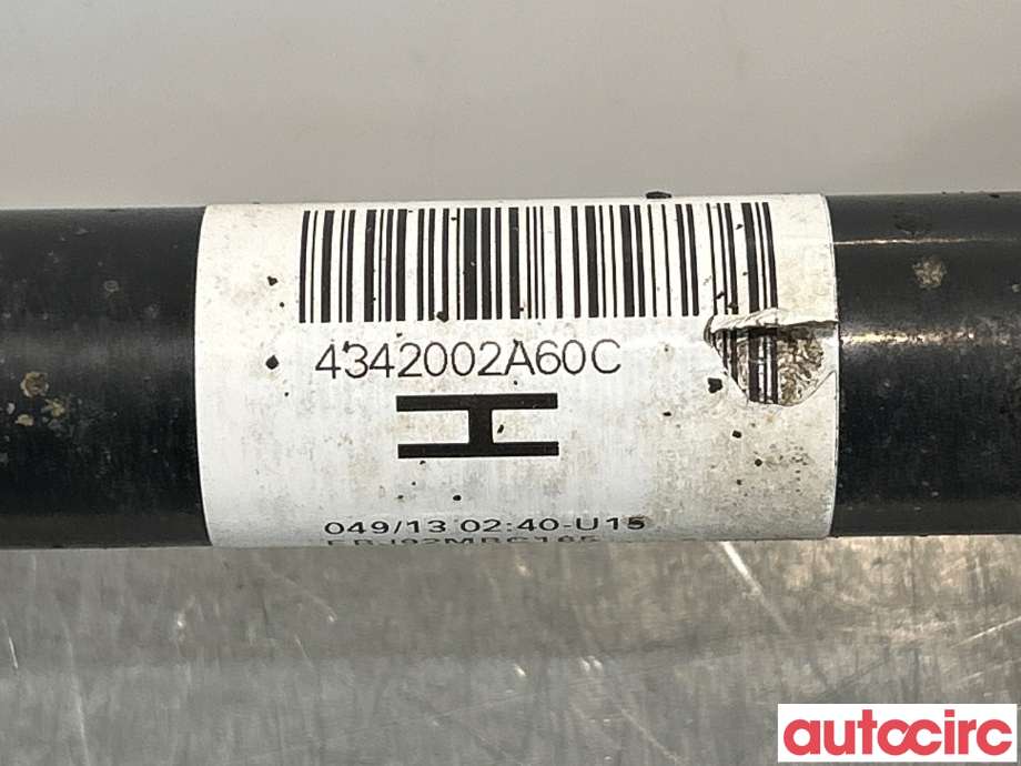 Drivaksel venstre foran, elbil til Toyota Auris 2013-2015 (Type II, Fase 1)  (TOYOTA|4342002A60||4342002A60C)