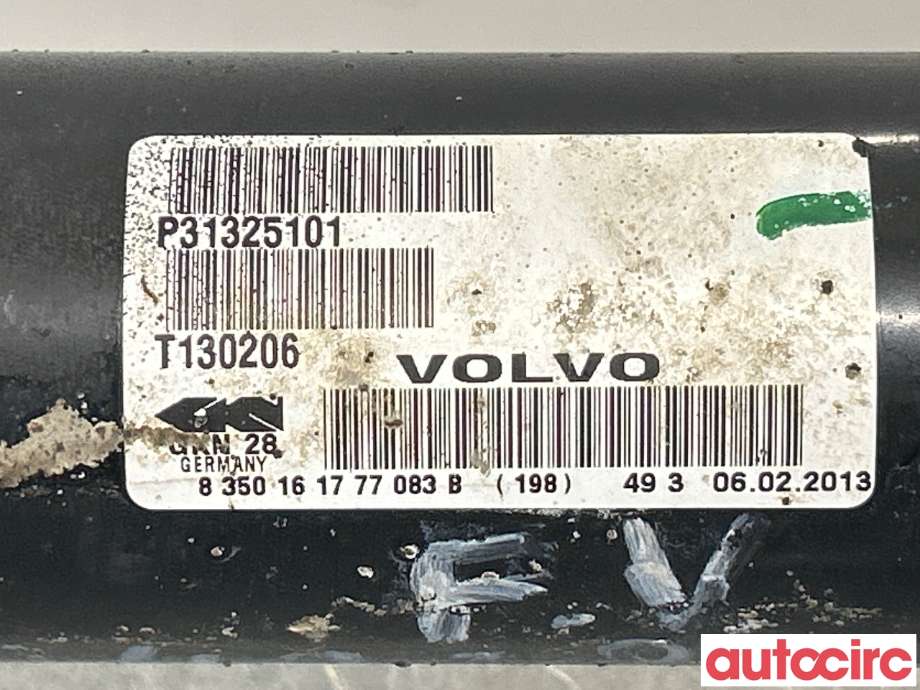 Drivaksel venstre foran til Volvo XC60 2008-2013 (Type I, Fase 1)  (VOLVO|36051318||31325101)
