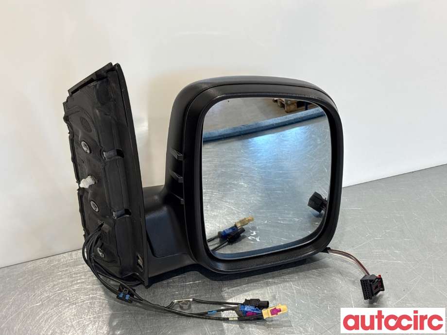 Speil høyre til VW Caddy, 2010-2015 (Type III, Fase 2)  (VOLKSWAGEN|2K5857508AE)