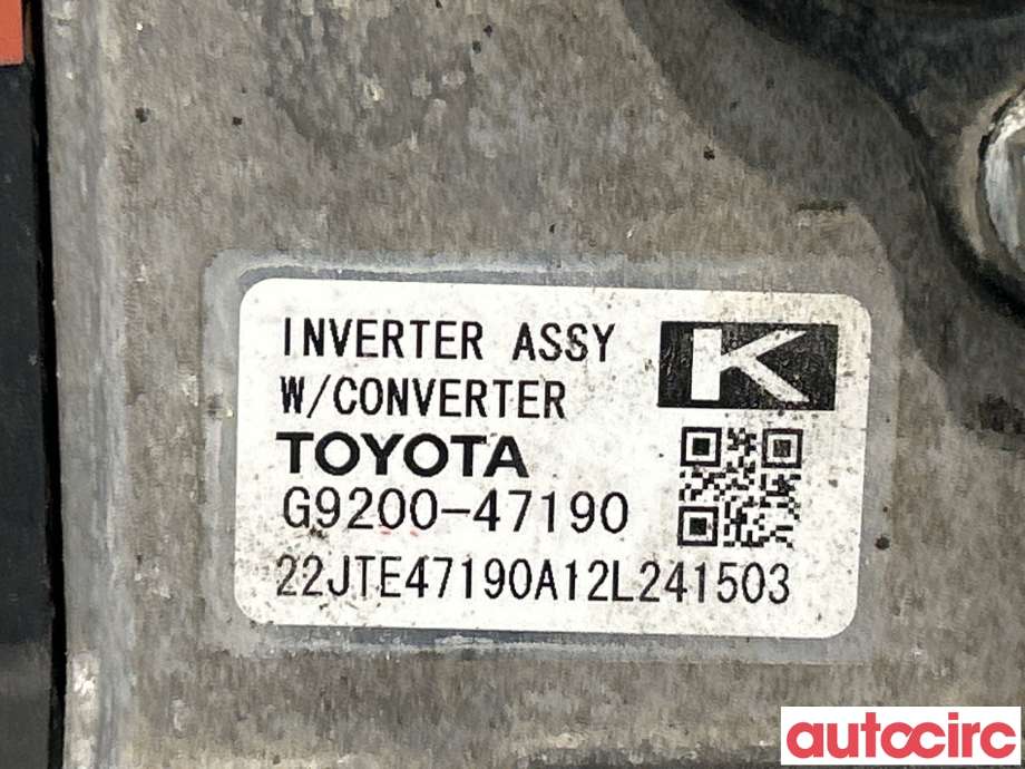 Inverter hybrid til Toyota Auris 2013-2015 (Type II, Fase 1) (TOYOTA|G920049025||G9200-47190)
