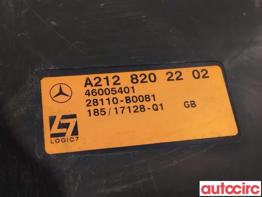 Bilstereo høyttaler til Mercedes E-Klasse 2009-2013 (Fase 1) (W212) (W212) (MERCEDES|A2128202202|28110-B0081)
