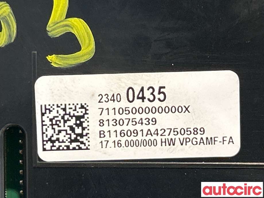Instrumentpanel til Chevrolet Silverado 2014-2018 (GMC||23400435|813075439)