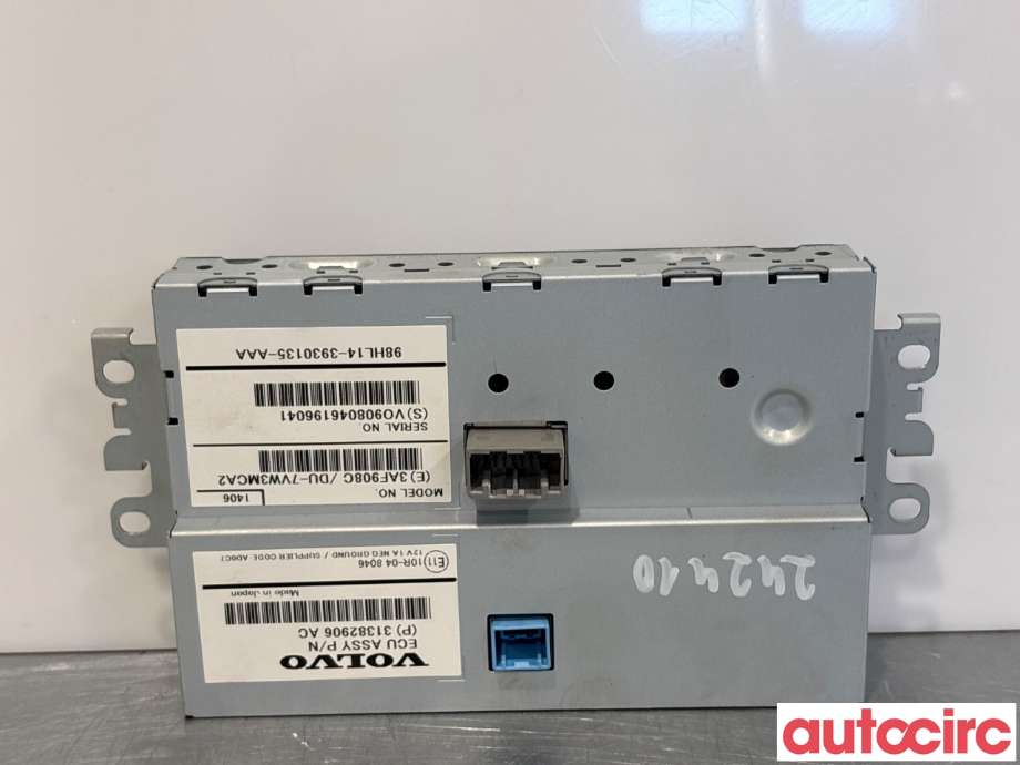 Multimedia display (MCU - Media Controller Unit) til Volvo V40 2012-2019  (VOLVO|36011464||31382906)