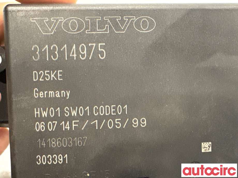 Styreenhet parkering til Volvo V40 2012-2019  (VOLVO|31423948||31314975)