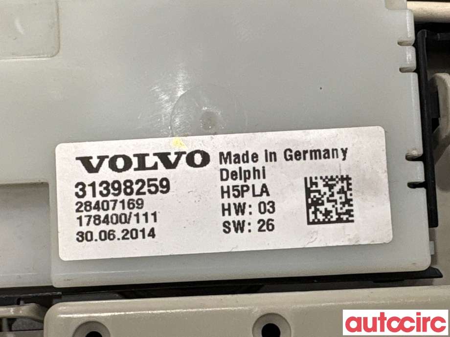 Taklyspanel til Volvo V40 2012-2019 (VOLVO|31699305|28407169|31398259)