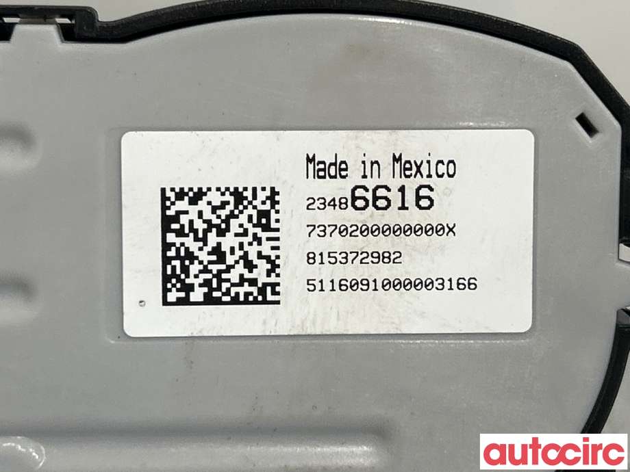 Varmeapparat betjening til Chevrolet Silverado 2014-2018  (GMC||815372982|23486616)