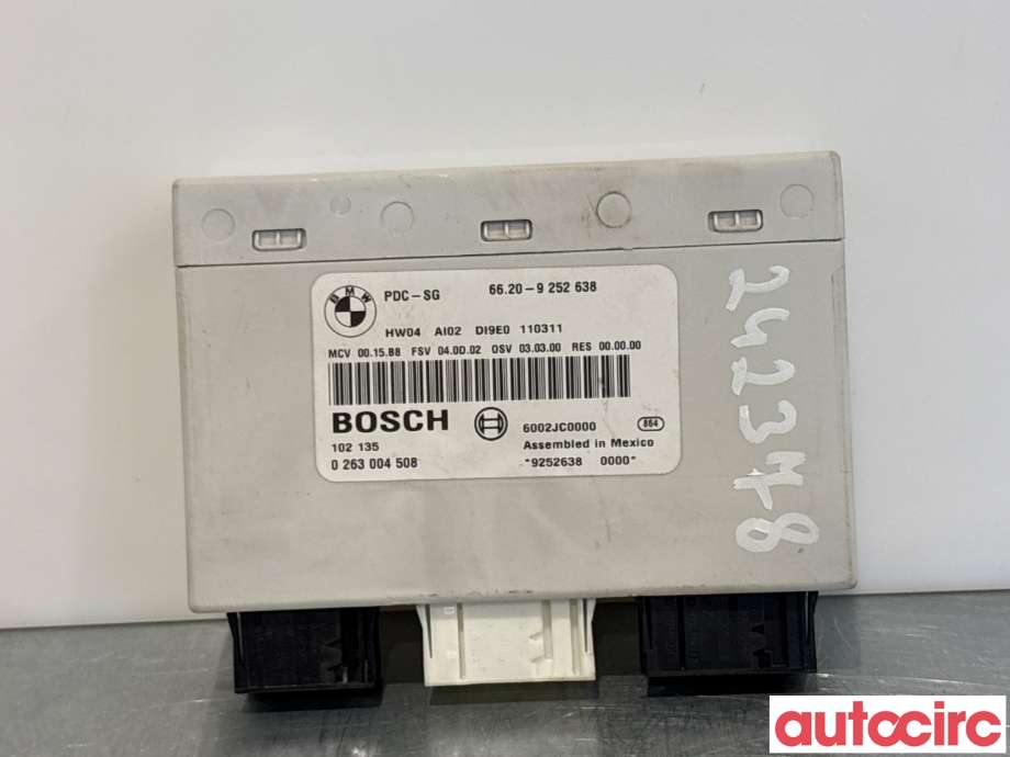 Styreenhet parkering til BMW 3-Serie, 2005-2011 (E90/E91/E92/E93) (E90/E91/E92/E93) (BMW|66209252638)