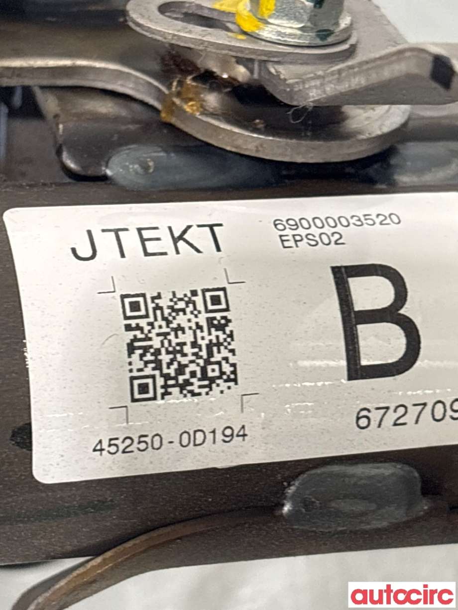 Rattaksel elektrisk servo til Toyota Yaris 2014-2020 (Type III, Fase 2)  (TOYOTA|4520A0D061|)
