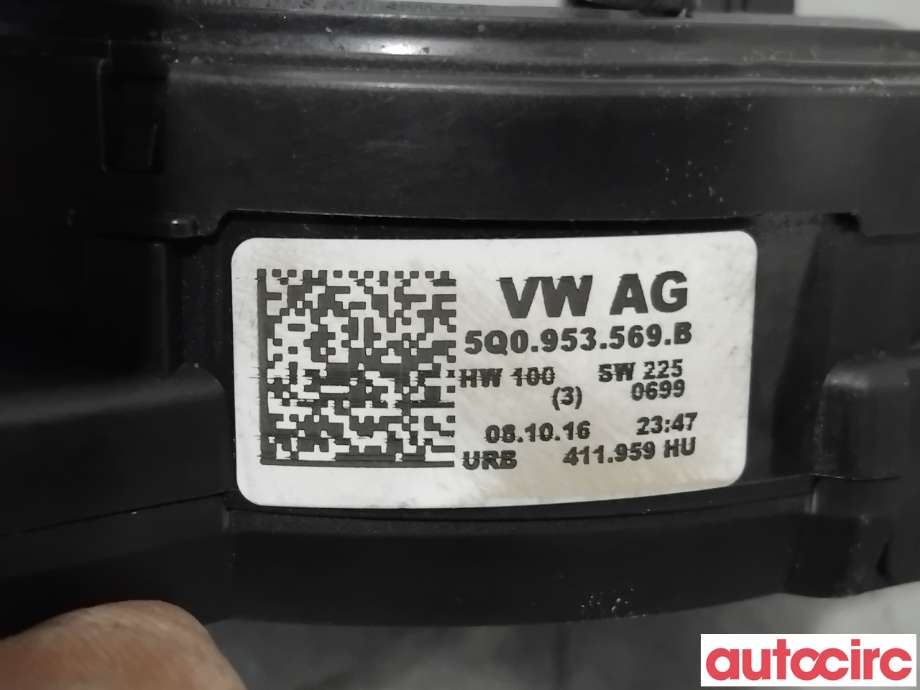 Airbag slepering til VW Tiguan 2016-2020 (Type II, Fase 1)  (VOLKSWAGEN|5Q0953569B||5Q0953569C)