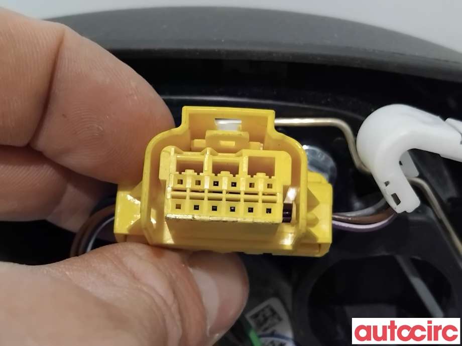 Airbag rattpute til VW Tiguan 2016-2020 (Type II, Fase 1)  (VOLKSWAGEN|5TA880201AC|62129050C)